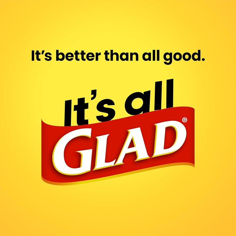 Glad Trash Bags, Strong Quick-Tie Large Garbage Bags - 30 Gallon - 21 Count (Package May Vary) - Image 5